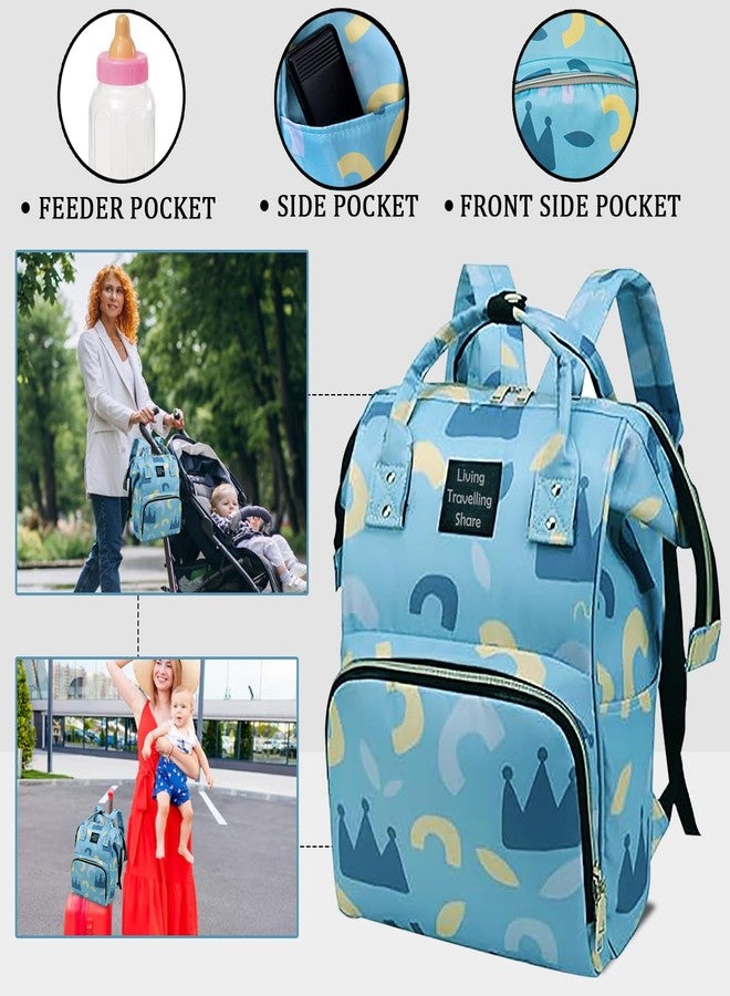 MAJIK Baby Diaper Bag Backpack for New Born Baby | Baby Diaper Bags for Mom for Travel| Baby Travel Backpack with Multiple Pockets (with Free Baby Manicure kit) (Model No.5) - Image 4