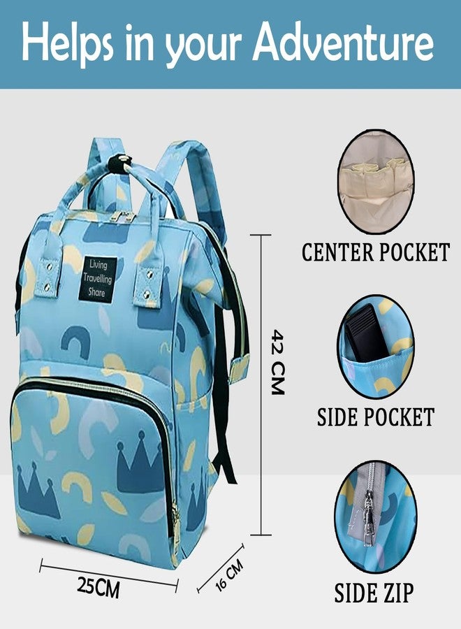 MAJIK Baby Diaper Bag Backpack for New Born Baby | Baby Diaper Bags for Mom for Travel| Baby Travel Backpack with Multiple Pockets (with Free Baby Manicure kit) (Model No.5) - Image 2