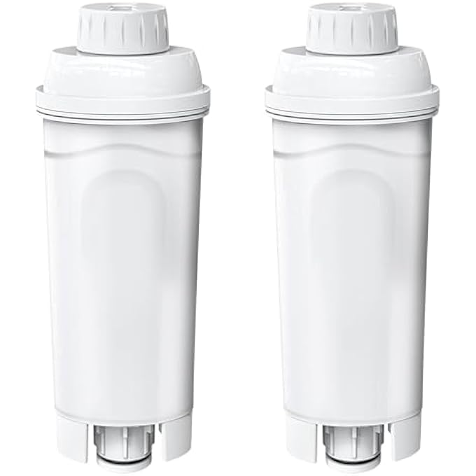 TERRIFI Filter Replacement 2 Pcs Coffee Machine Filter Element Compatible With DeLonghi Filter Dlsc002 Replacement Water Softener Activated Carbon Softener Compatible With Ecam Esam Etam Bco Ec - Image 2