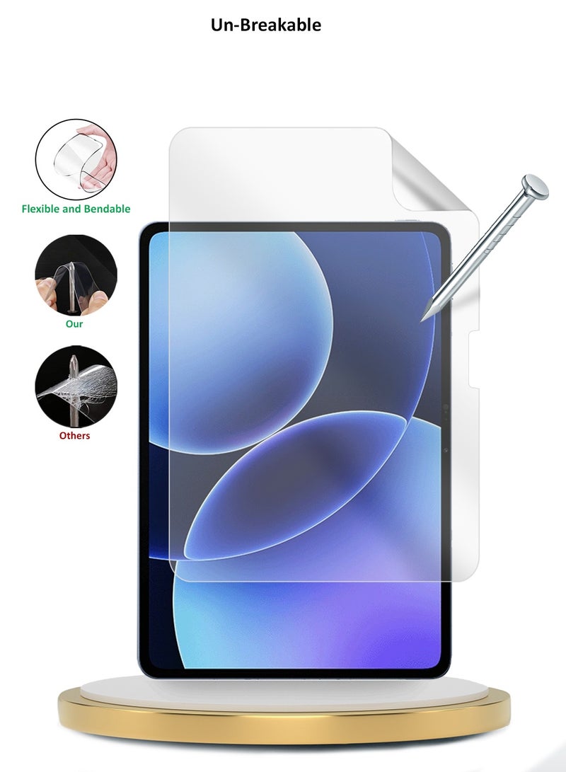 Wtech Xiaomi Pad 8 / Xiaomi Pad 8 Pro 2025 (11.2 inch) Wtech Premium Pure Hydrogel Matte Film Thin and Flexible Screen Protector 2 Pack (TSHFMN) - Clear - Image 3
