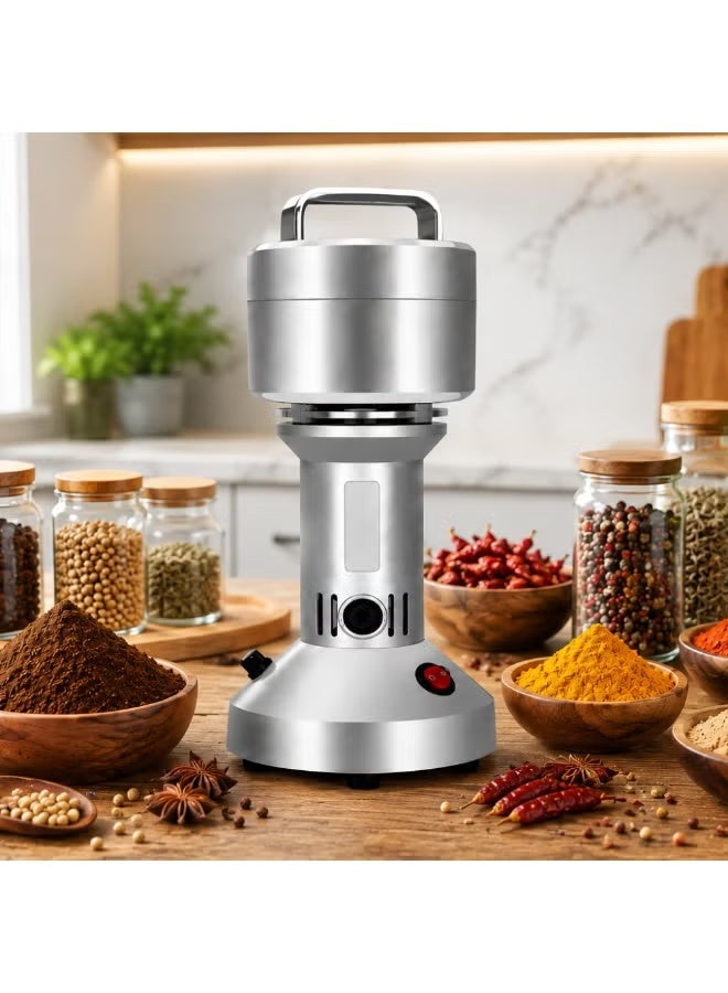 Heavy Duty 1000W Electric Grain Grinder 200g Capacity for Home & Small Business Flour Production - Image 3