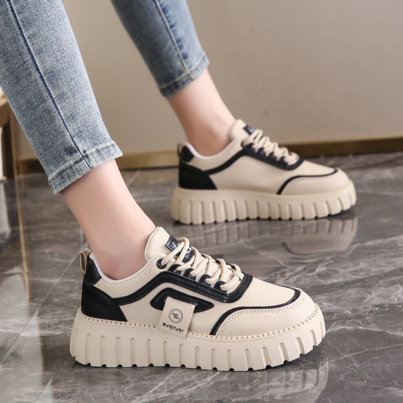 Women'S Shoes Feeling Soft Bottom Pregnant Women'S Shoes Spring Not Tired Feet Show Feet Small Size 34 White Shoes - Image 4