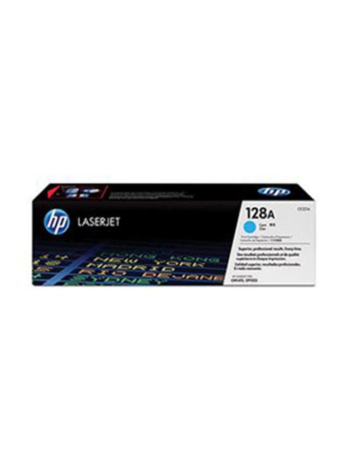 HP خرطوشة حبر 128A لطابعة ليزر جيت بلون أزرق سماوي طراز CE321A أزرق سماوي - Image 2