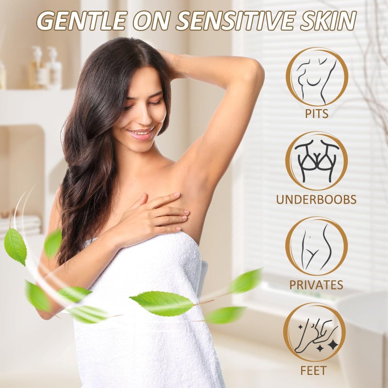 wigarjur Persimmon Body Wash for Strong Body Odor, Nonenal Eliminator Purifying & Deodorizing with Natural Persimmon & Green Tea Extracts - Image 5