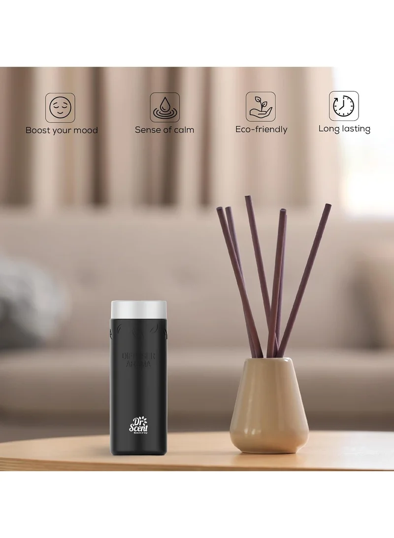 Dr Scent Dr Scent Diffuser Aroma Oil - Made with Organic Ingredients | Ideal for Offices, Homes, Hotels & Spas - GOLD 170 ml