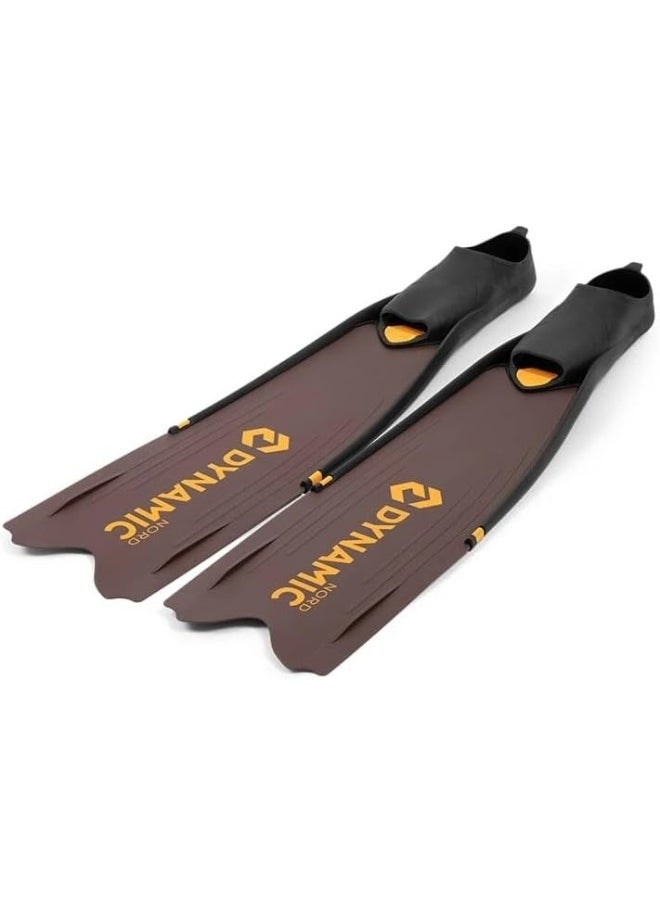DYNAMICNORD DYNAMIC NORD FREEDIVING FINS AF-70 APNOE BROWN  - Image 3