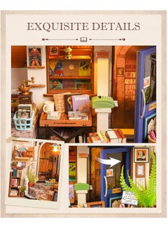 Rolife 3D Wooden Puzzle Corner Bookstore DIY Miniature House Kit DG164 Decorative DIY Crafts/Birthday Gifts/Home Decor For Girls&Boys Teens&Adults - pzsku/Z37E7496ED3952C341897Z/45/_/1722098664/6b8f8e00-6b48-4e31-9618-bce73af48fb8