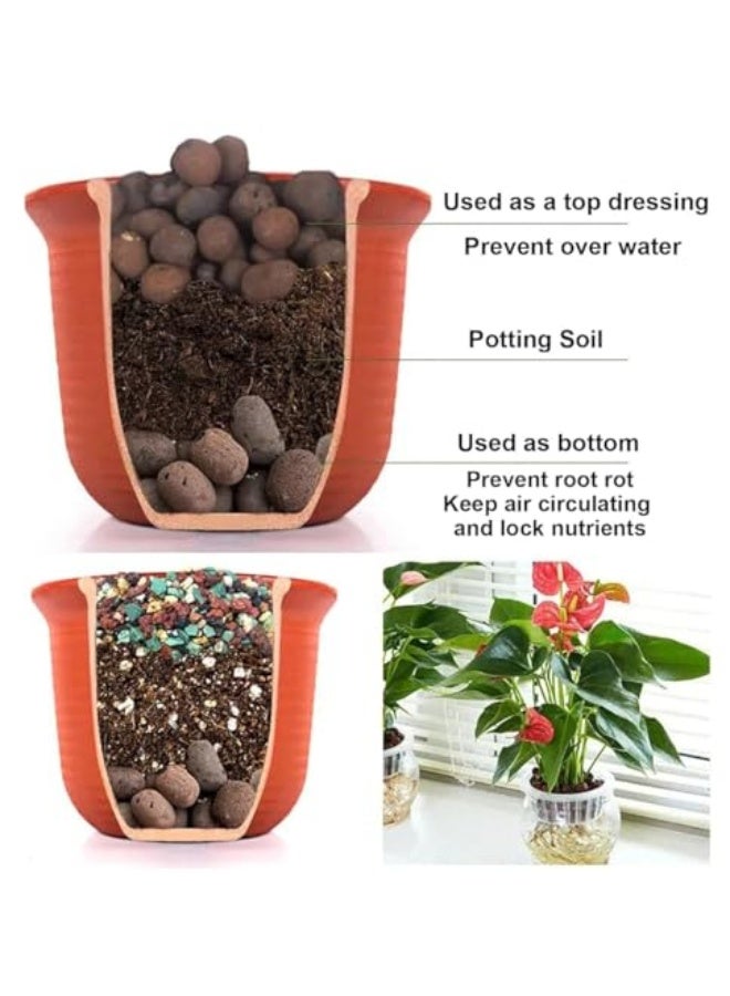Generic Clay Balls for Hydroponics, Soil Alternative, 500g, 8-11mm – Lightweight, Porous, Natural Expanded Clay Pellets for Hydroponics, Aquaponics, Orchids, Soilless Cultivation | High Water Retention &  - Image 3
