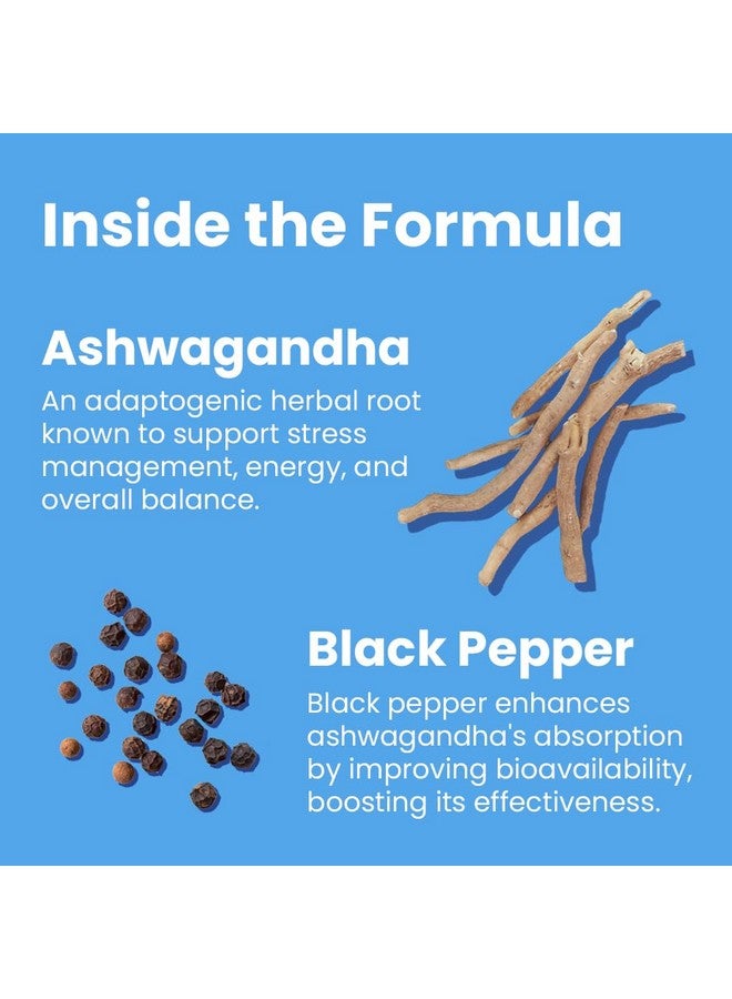 Sanar Naturals Sanar Naturals Ashwagandha 2100 mg - Stress & Mood Support Supplement - Promotes Calm, Focus and Sustained Energy - Non-GMO, Vegan, 120 Capsules - Image 3