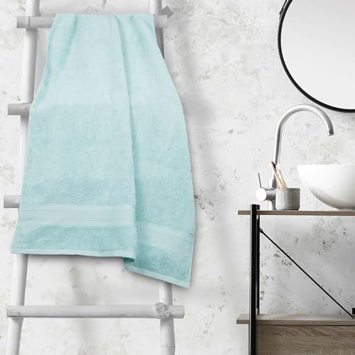 Trident Soft Comfort Air Rich 100% Cotton Towels for Bath, 500 GSM Large Size Bathroom Towels for Men/Women, 1 Piece Bath Towel (69cm x 137cm), Nile Blue - Image 2