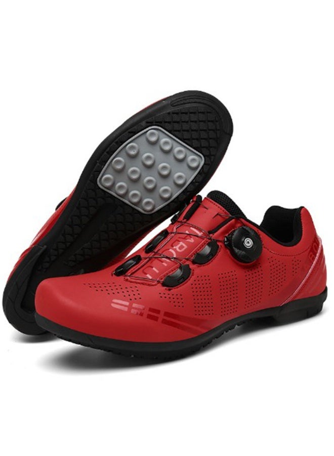 NIBEMINENT أحذية دراجة مقفلة كبيرة الحجم للرجال والنساء غير قابلة للانزلاق للنساء في سباقات الجبال في الهواء الطلق - Image 1