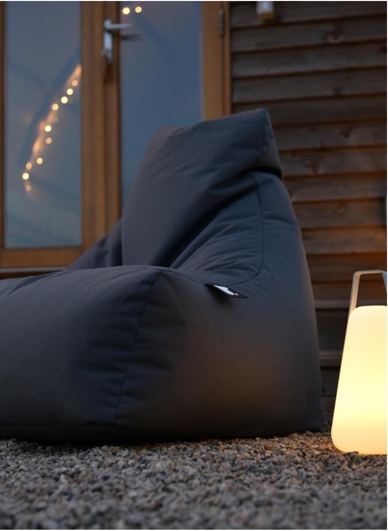 Extreme Lounging Extreme Lounging® - Original Mighty Bean Bag - Made in UK - Premium Quality Double Stitched Bean Bag - UV Protected & Waterproof - Large BeanBags Chair - Ideal for Indoor & Outdoor Use - Grey  - Image 3