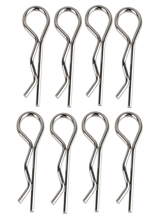 Hosim 50pcs Durable Stainless RC Car Shell Body Clip Pins, 0.8mm Universal Replacement Pins for 1/12 1/16 1/18 1/24 Scale RC Vehicles 9112 9122 9123 RC Cars - Image 1