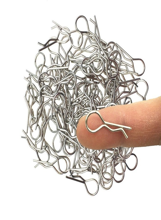 Hosim 50pcs Durable Stainless RC Car Shell Body Clip Pins, 0.8mm Universal Replacement Pins for 1/12 1/16 1/18 1/24 Scale RC Vehicles 9112 9122 9123 RC Cars - Image 2