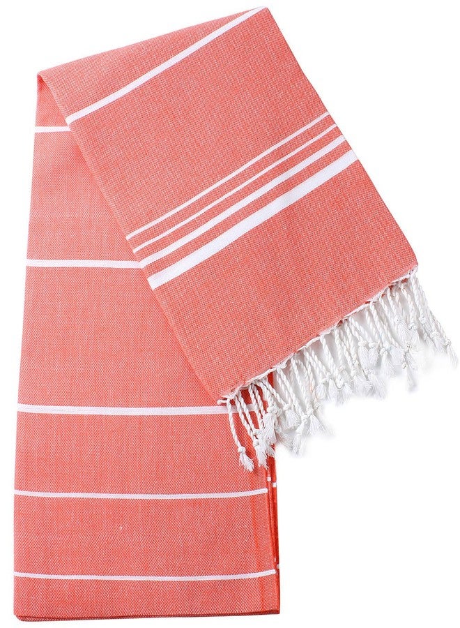 Cacala Turkish Beach Towel Quick Dry Prewashed for Soft Feel Extra Large Peshtemal for Bathroom, Travel, Pool and Swim, Paradise Series, 37 in x 70 in - Image 4