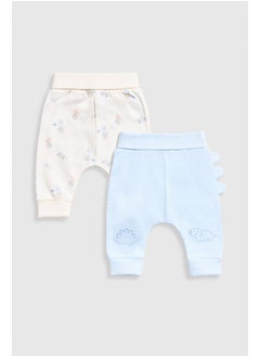 mothercare Dinosaur Joggers - 2 Pack  - Image 2