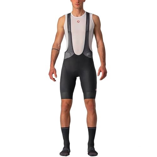 CASTELLI Cycling Endurance 3 Bibshort for Road and Gravel Biking l Cycling - Black - X-Large - Image 1
