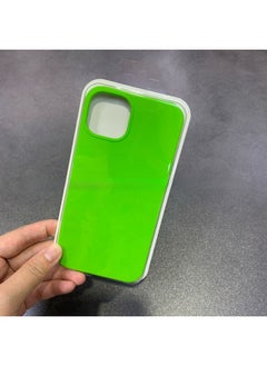 For Iphone16 Liquid Silicone Phone Case For Iphone 16Pro Max/16Pro Full Covering Drop-Resistant Protective Case-Color:Dark Green [with Logo]-Applicable Model:For Iphone16plus [sealed Packaging]
