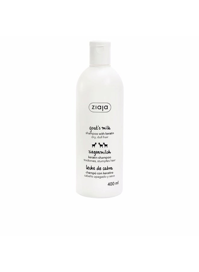Ziaja Goat’s Milk Shampoo 400ml - Image 1