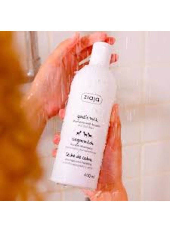 Ziaja Goat’s Milk Shampoo 400ml - Image 3