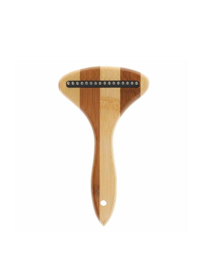 Duvo + Duvo+ Bamboo Dematting Rake 16 Pins 17X10Cm - Image 1