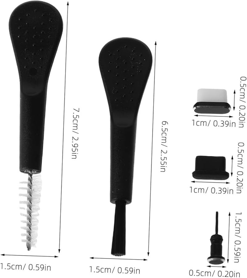 USB C Port Cleaning Kit 6 in 1 with Brush and Tools for Phone Speaker Dust - Image 3