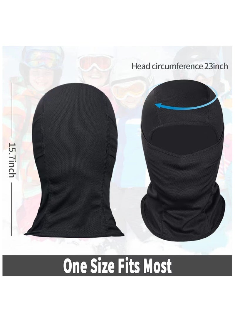 PYC Balaclava Face Mask UV Protection Ice Silk for Men Women Sun Hood Cycling, Climing, Running  - Image 2