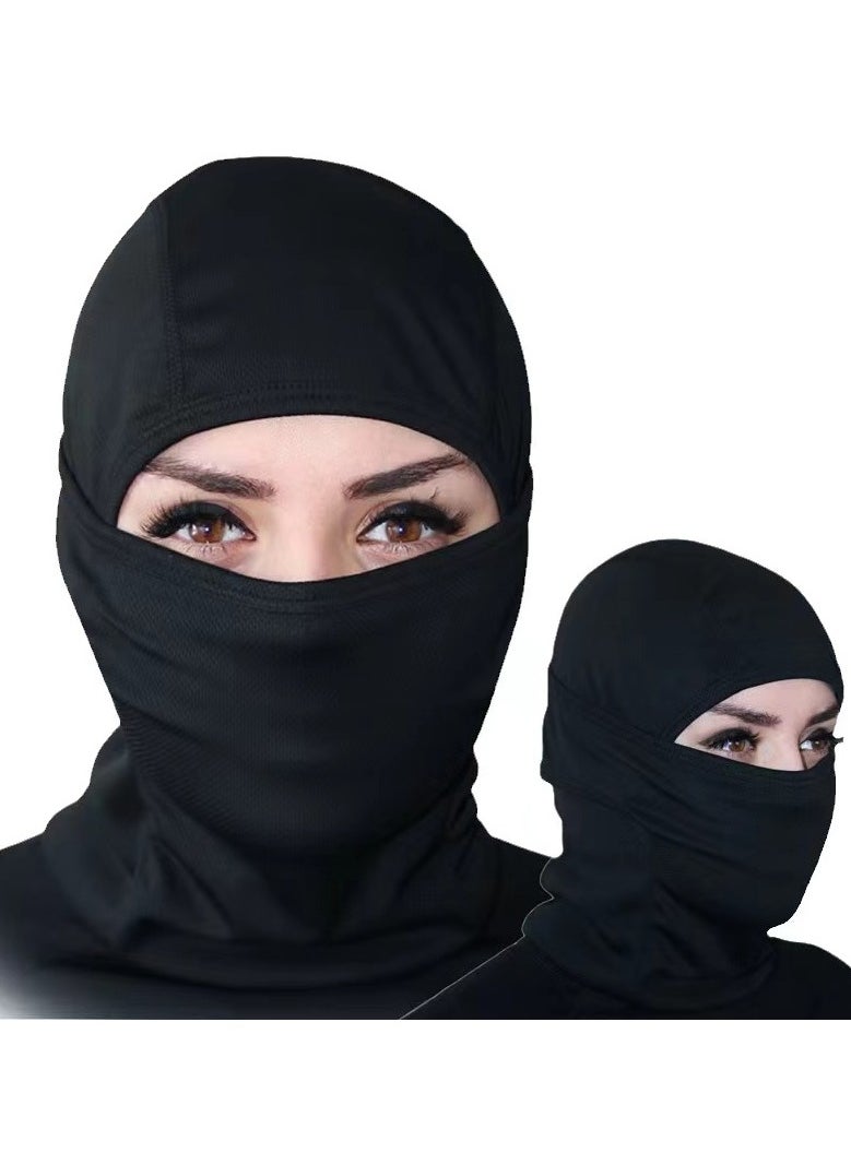 PYC Balaclava Face Mask UV Protection Ice Silk for Men Women Sun Hood Cycling, Climing, Running  - Image 4