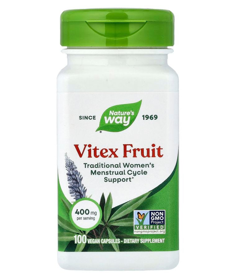 Vitex Fruit 400 mg 100 Vegan Capsules