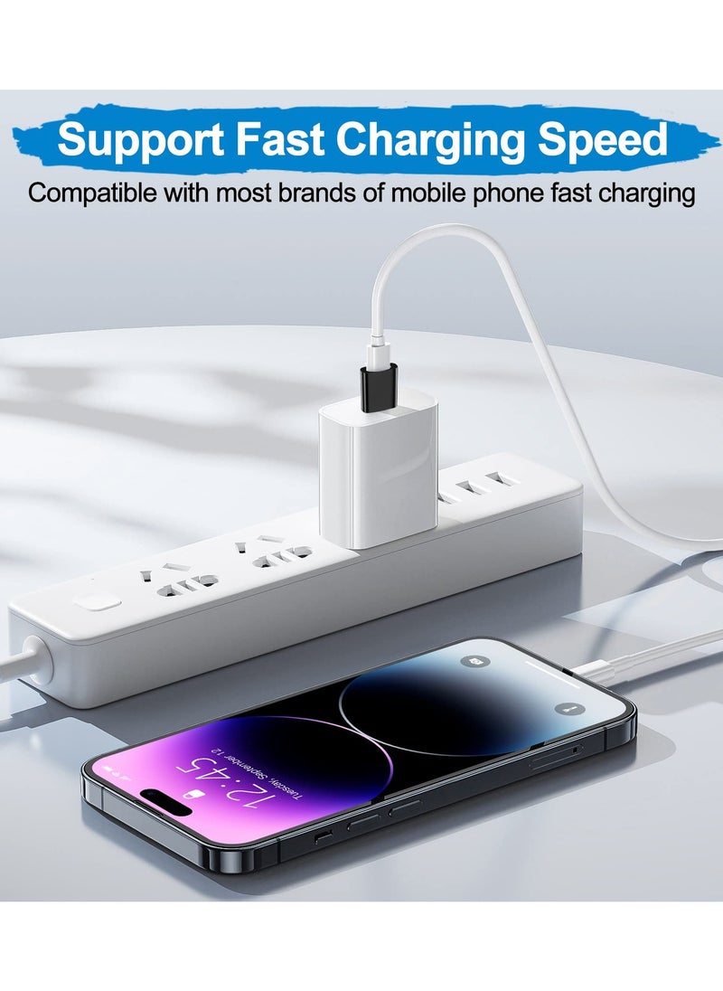 ماركة غير محددة محول شاحن USB A إلى Type C محول Type C  - Image 2