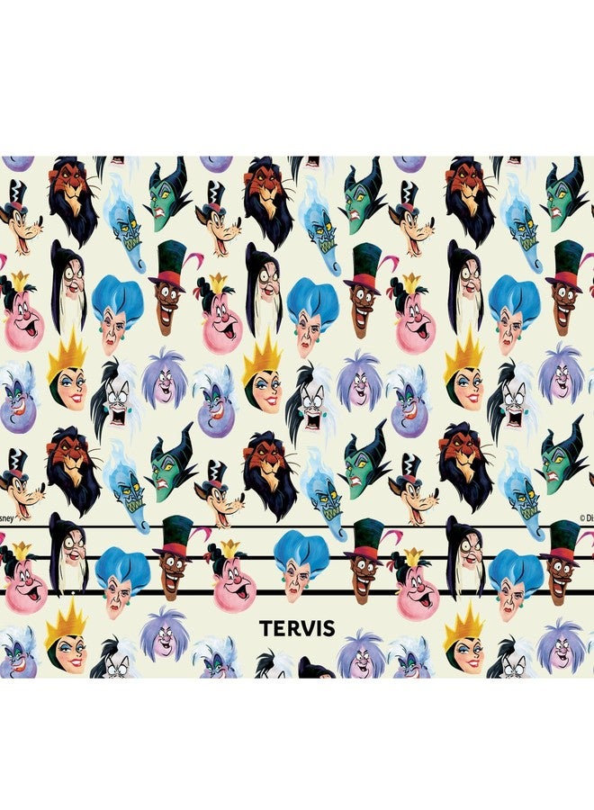 Tervis Traveler Disney - Villains Portrait Triple Walled Insulated Tumbler Travel Cup Keeps Drinks Cold & Hot, 30oz with Straw Lid, Stainless Steel - Image 2