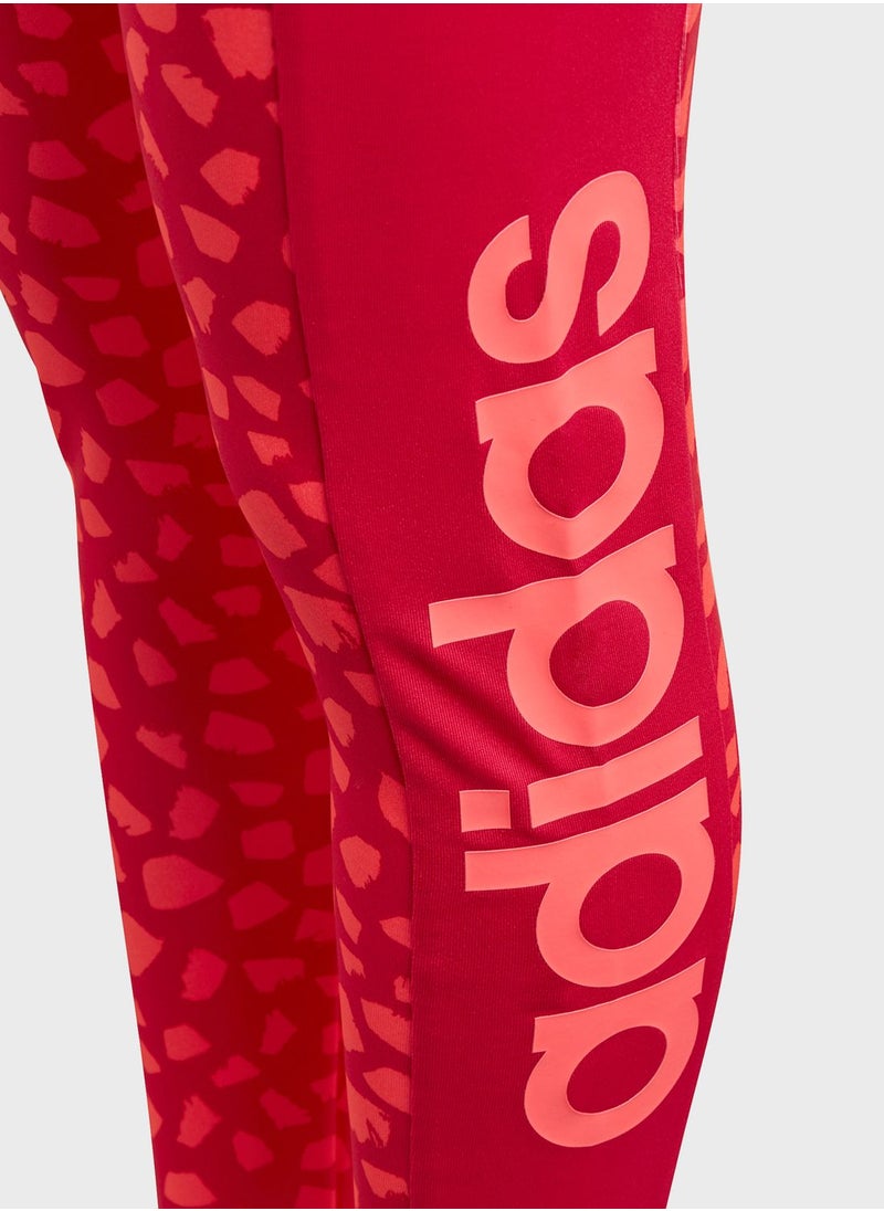 Adidas - Youth Colour Block Tights - Image 1