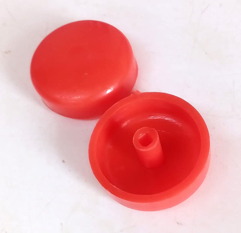 Oven Control Rotary Switch Knob OS0002 2 Pcs Milan Red  - Image 1