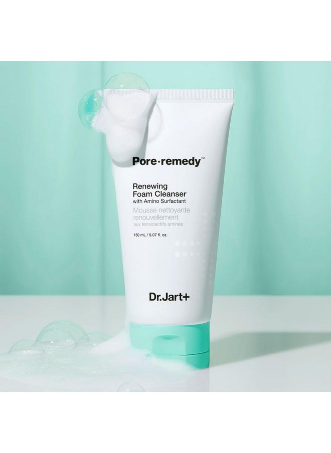 Dr.Jart+ - Dr.Jart+ Pore.Remedy Renewing Foaming Face Wash Cleanser with Glycerin | Korean Skin Care, 5.07 Fl Oz - Image 1
