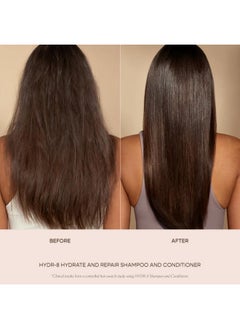 VEGAMOUR VEGAMOUR HYDR-8 Hydrate and Repair Conditioner - Hydrating Conditioner with Marula Oil, Moringa Oil, Ceramides & Biotin, Natural Conditioner for Dry Hair  - Image 4