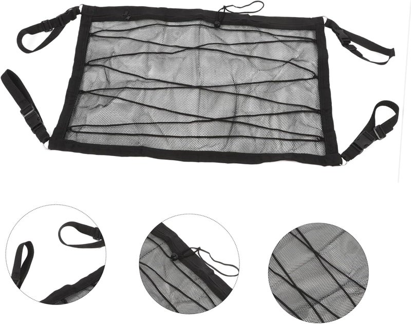 Cross-material combo compatible PRETYZOOM Cargo Net Car Ceiling Organizer Versatile Automotive Storage for Camping Accessories Double Design with Zipper and Drawstring Car Interior Net for Efficient Space Management Pre-sale confirmed stock General purpose design Scratch resistant Space saving design picks Polished safe edge Tiered purchase options Heavy load resistant All-round applied quality Stable inert material Any KSA address orderable Certified stocked merchandise Single & bulk storage compatible Fault optimized construction Fast intercity distribution Field tested quality Ready varied options Repeated use friendly design KSA standard compatible design Wet anti slip All region coverage Practical design alternatives Permanent & temporary usable Multi-hub shipment dispatch Quick available purchase options - Image 4