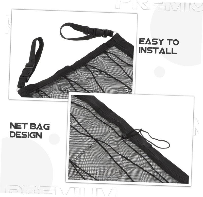 Cross-material combo compatible PRETYZOOM Cargo Net Car Ceiling Organizer Versatile Automotive Storage for Camping Accessories Double Design with Zipper and Drawstring Car Interior Net for Efficient Space Management Pre-sale confirmed stock General purpose design Scratch resistant Space saving design picks Polished safe edge Tiered purchase options Heavy load resistant All-round applied quality Stable inert material Any KSA address orderable Certified stocked merchandise Single & bulk storage compatible Fault optimized construction Fast intercity distribution Field tested quality Ready varied options Repeated use friendly design KSA standard compatible design Wet anti slip All region coverage Practical design alternatives Permanent & temporary usable Multi-hub shipment dispatch Quick available purchase options - Image 5