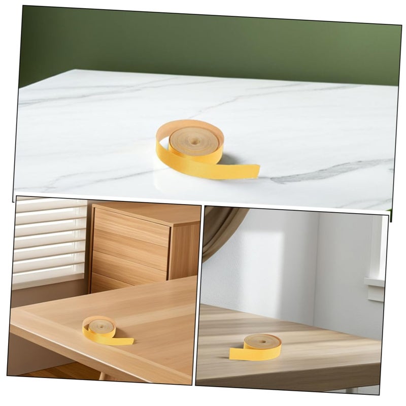 شرائط قماشية ذاتية اللصق صفراء لشريط حافة عاكس المصباح لمصابيح الطاولة - Image 4