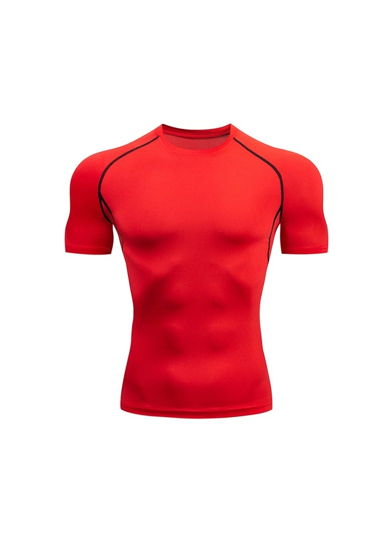 general Fitness, tight belly tightening exercise body shaping breathable quick-drying training top T-shirt