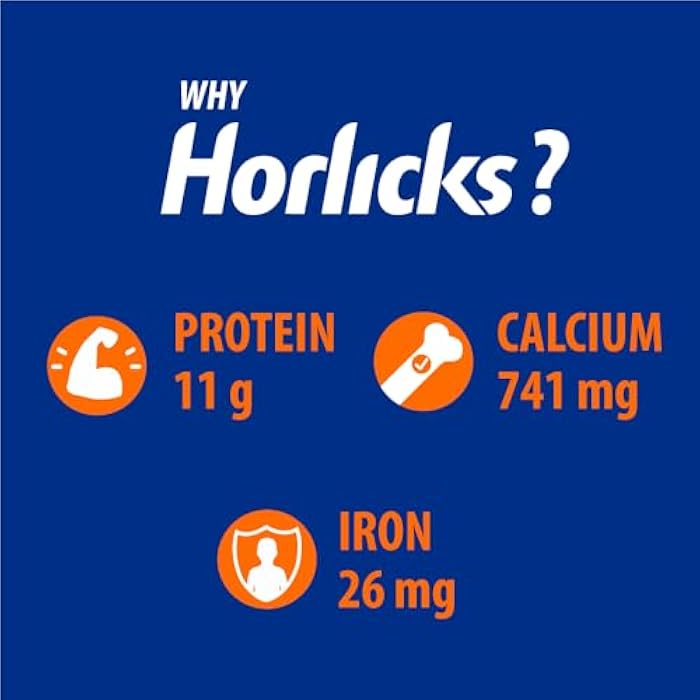 Horlicks مشروب هورليكس الصحي والتغذوي - عبوة إعادة تعبئة 750 جرام (مالت كلاسيكي) - Image 5