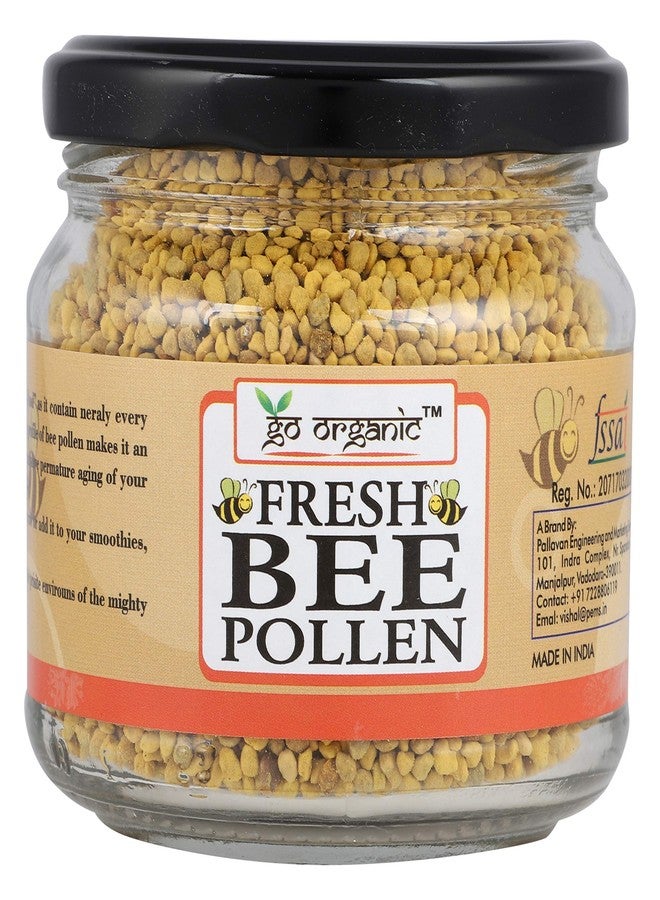 Go Organic Organics Bee Pollen - Honey - Natural Anti-Oxidant Rich In Protein And Immunity Booster - Simply Good Food -150g - Image 2
