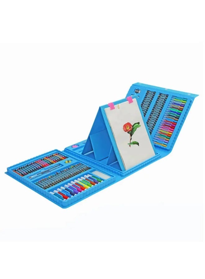 مجموعة ألوان ومستلزمات فنية للأطفال – 208 قطعة - Image 5