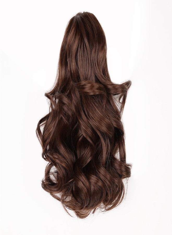 ريتزكارت وصلة شعر بمشبك، طولها 12 بوصة، شعر قصير مموج صناعي، ذيل حصان للنساء، ذيل حصان مجعد بمشبك آمن، قطعة شعر طويلة ذات مظهر طبيعي لسهولة التصفيف (2-30) - Image 2