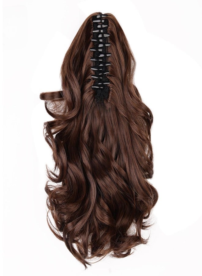 ريتزكارت وصلة شعر بمشبك، طولها 12 بوصة، شعر قصير مموج صناعي، ذيل حصان للنساء، ذيل حصان مجعد بمشبك آمن، قطعة شعر طويلة ذات مظهر طبيعي لسهولة التصفيف (2-30) - Image 3