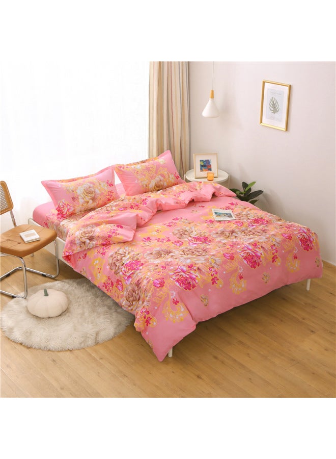 Quilt Cover Single Piece 150x 200 Student Dormitory Single Quilt Cover 200x 230cm Double Quilt Imitation Cotton Four Seasons Wholesale-Color:Roman-Specifications:150x200cm Quilt Cover - Image 5