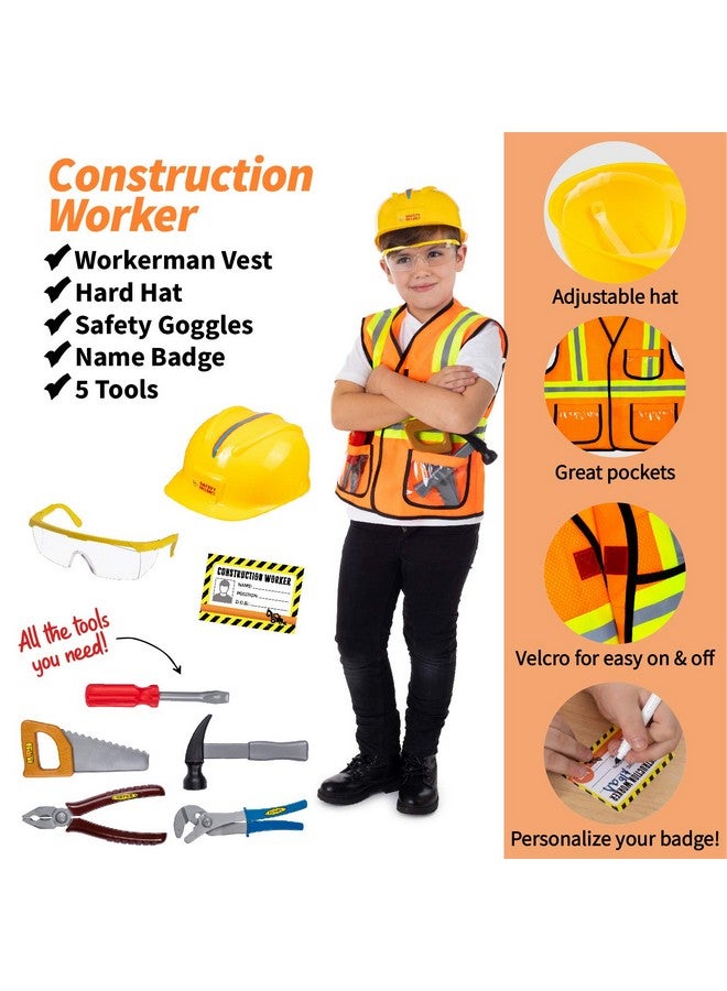 Born Toys Kids Dress Up Costumes for Toddlers - Washable Play Outfits for Boys & Girls, Ages 3-7 (Worker, Chef, Gardener) - Image 4