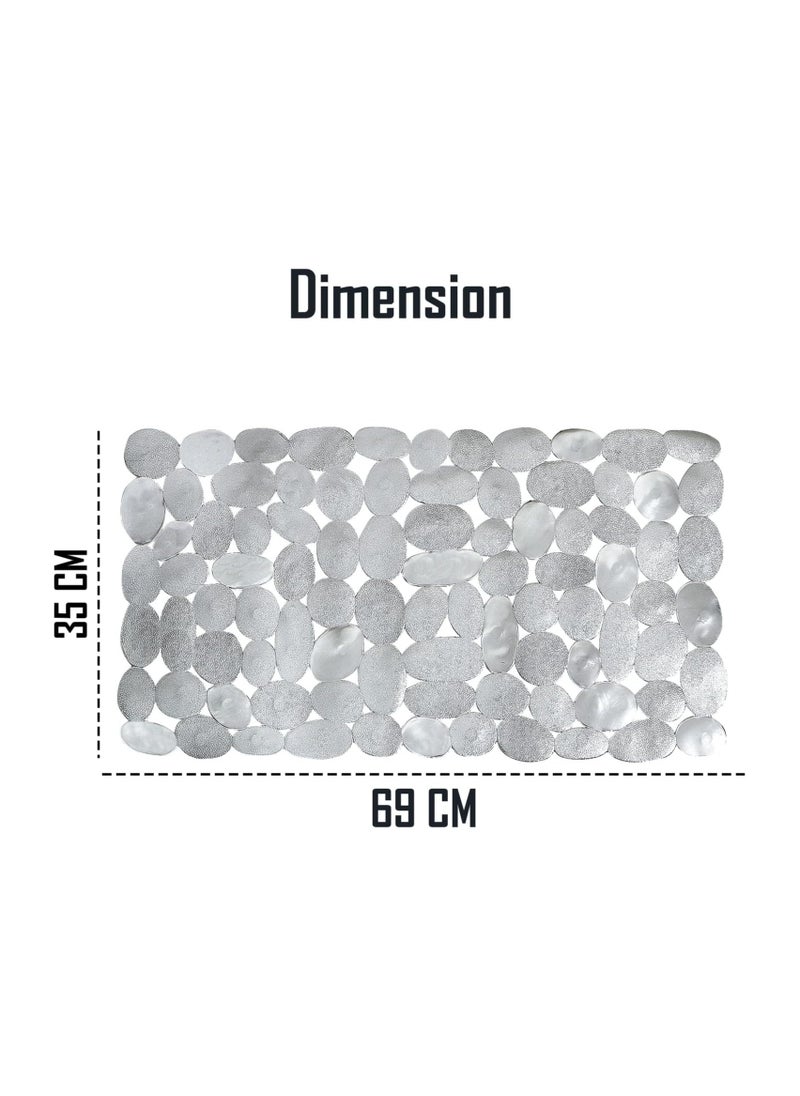 Generic Non Slip Shell Shaped Bath Mat 70cmx35cm  - Image 3