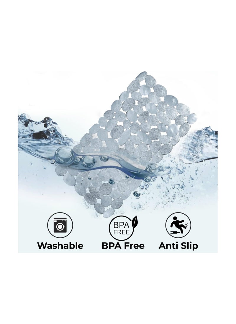 Generic Non Slip Shell Shaped Bath Mat 70cmx35cm  - Image 5