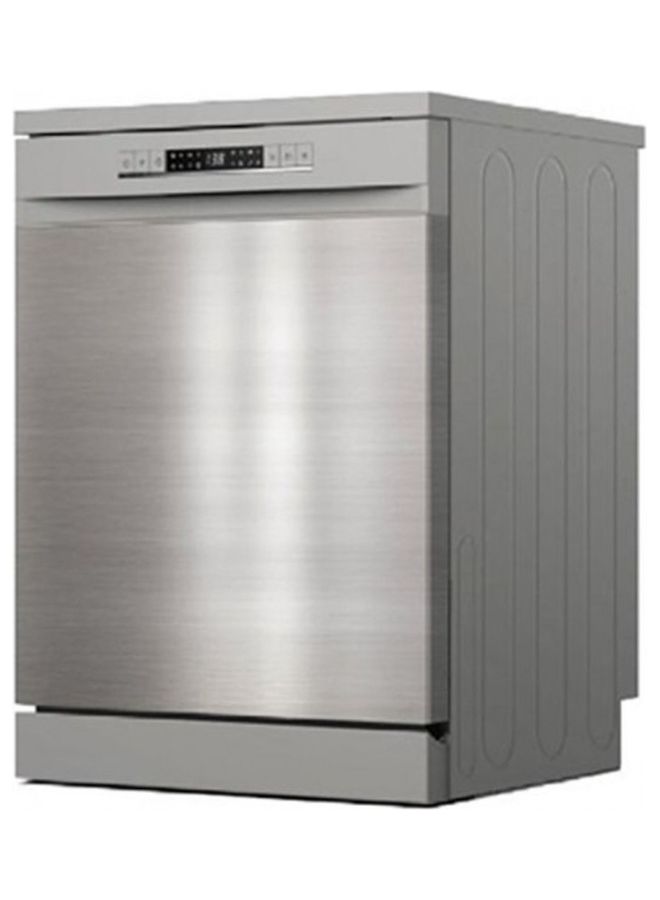 Hisense Dishwasher Free Standing 15 Place Setting With 6 Programs International Version HS623E90X Silver - Image 3