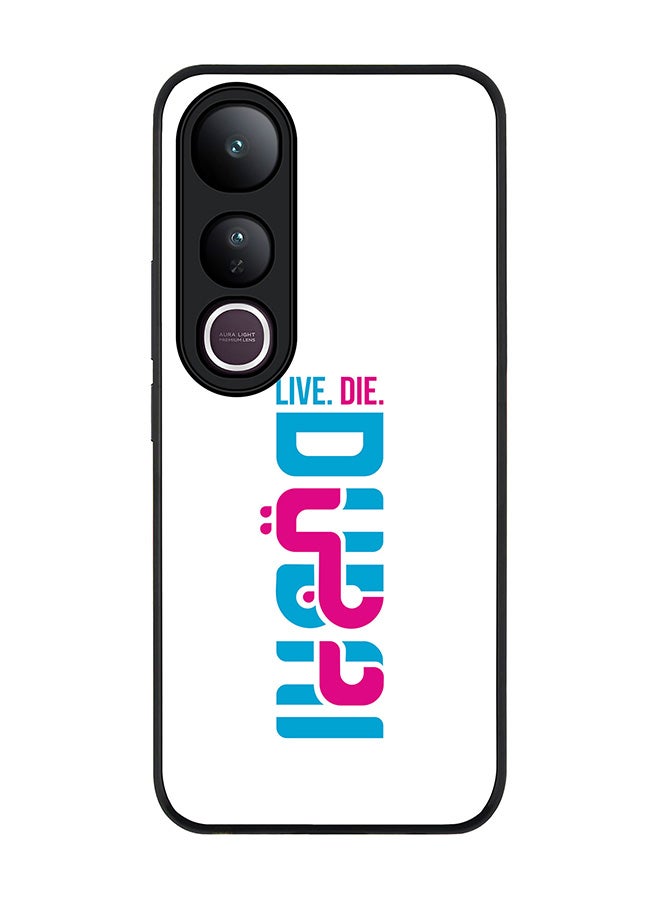 Stylizedd For vivo V50 Lite Case,Slim fit Camera Protection, Shockproof Thin Phone cover  - Live Die DUBAI